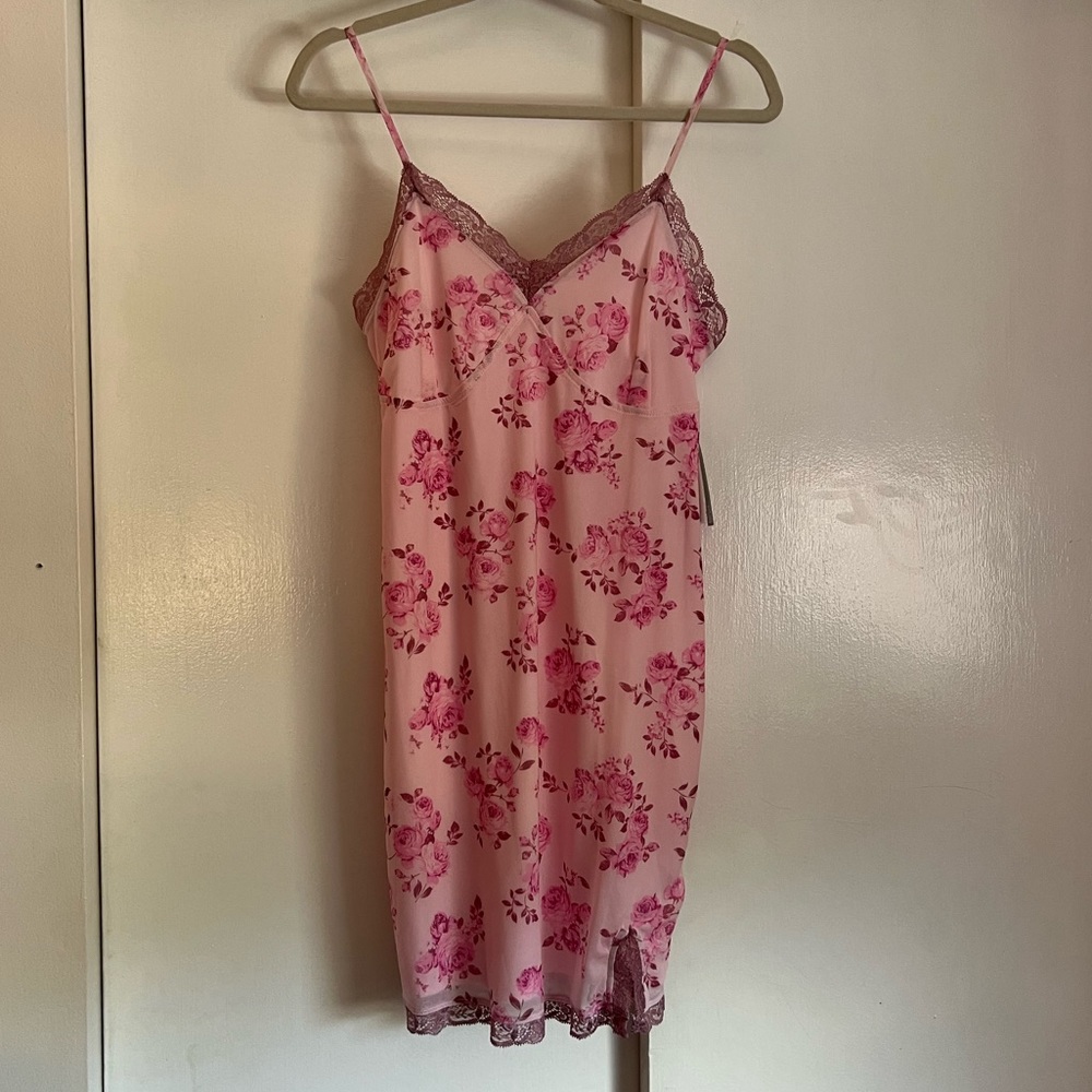 NWT Pink Floral Wild Fable Dress